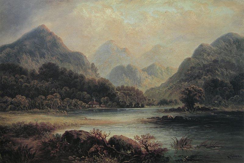 Hugh William Williams Glencoe China oil painting art